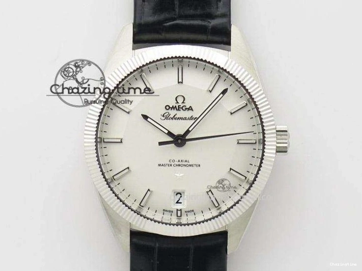 0325 HighPerformance De Ville SS DIWF 1:1 Best Edition Gray White Dial Blue Markers on SS Bracelet MIYOTA 7852